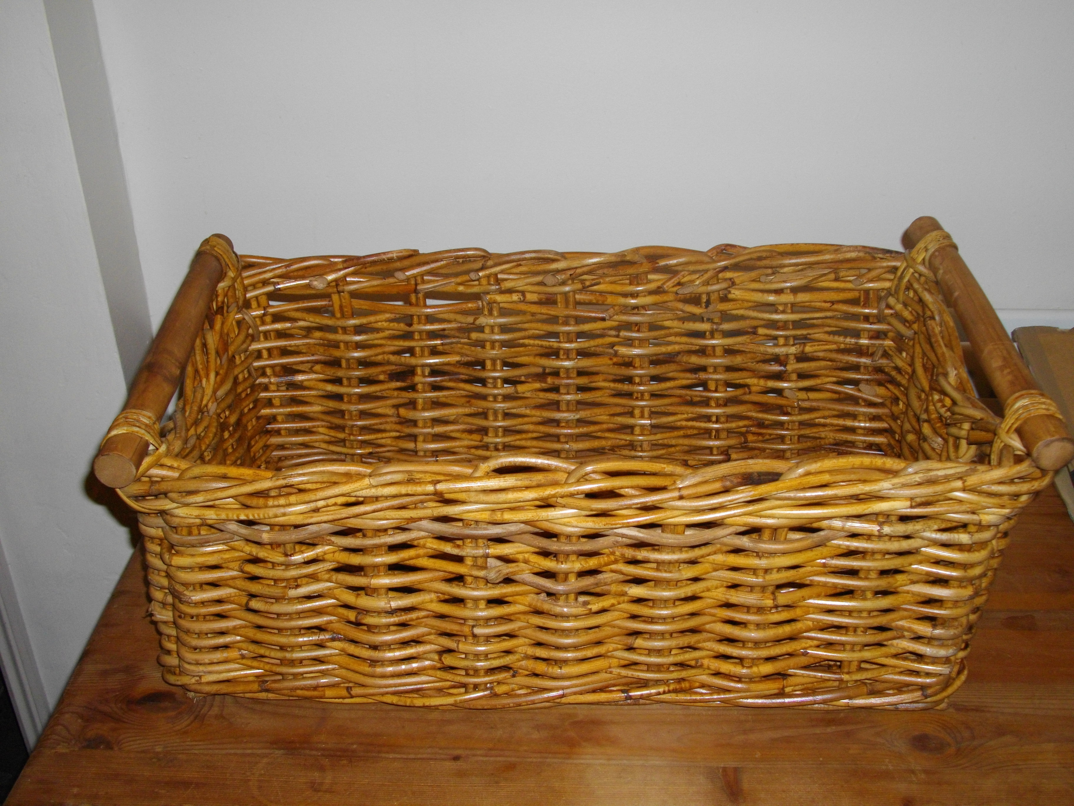 Wicker basket collection